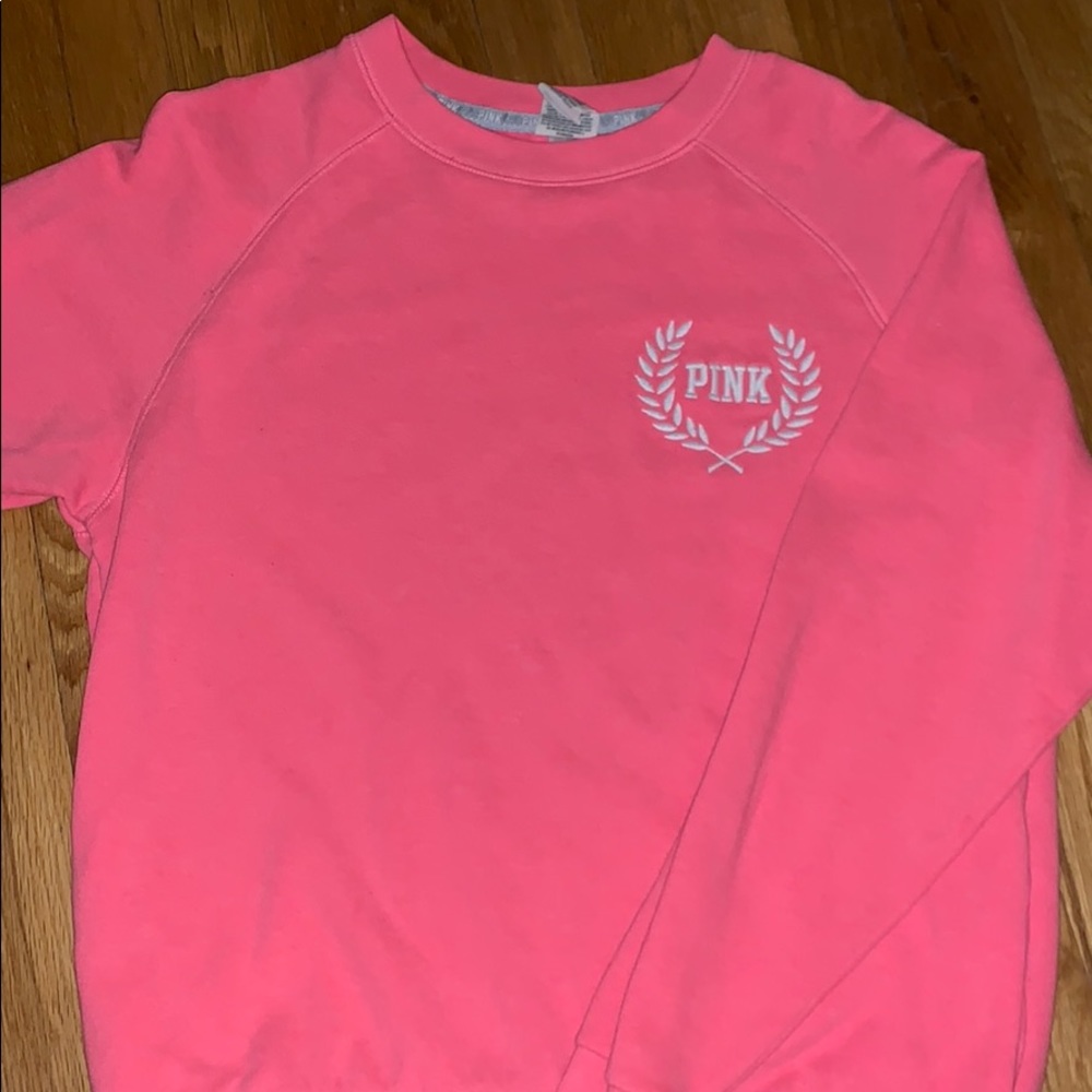 PINK Crew Neck Sweatshirt